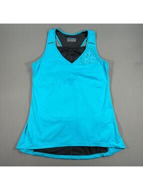 NOVARA - WOMEN'S MEDIUM - Blue SLEEVELESS ROUND NECK CYCLING TANK TOP